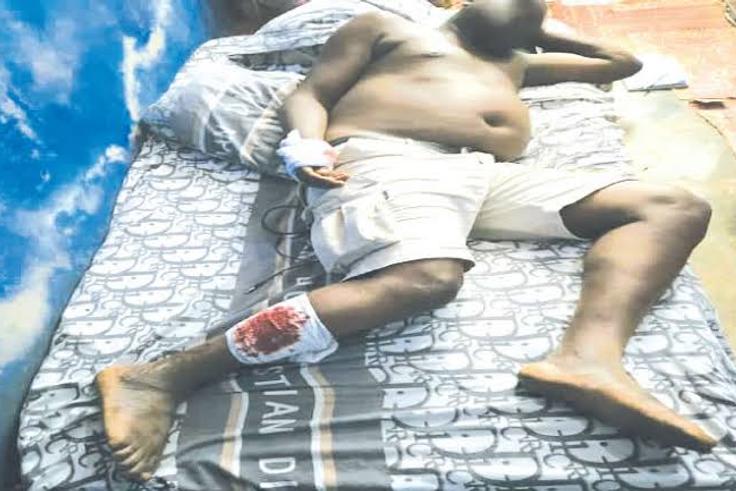 Bystander hits by stray bullet as customs officers clash with smugglers