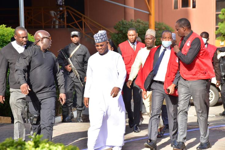 Court remands Yahaya Bello, others in EFCC custody until December 10