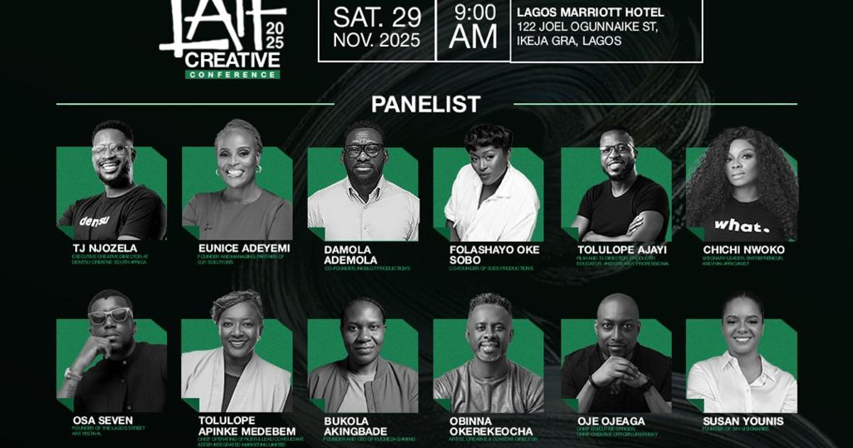 LAIF Creative Conference 2025 Marks 20 Years of Nigerian Advertising Excellence