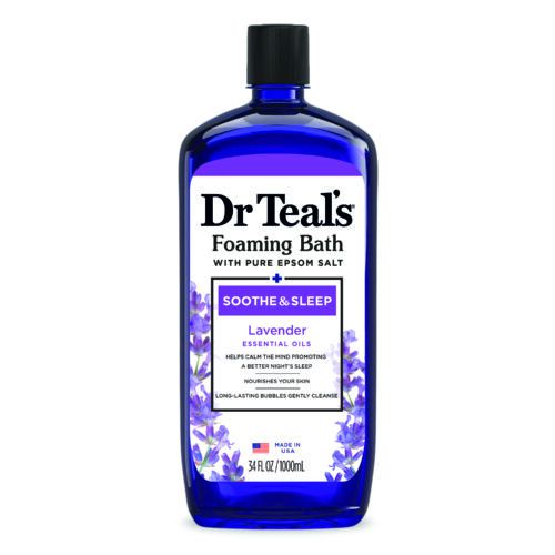 Dr. Teal’s Epsom Salt Lavender Soothe & Sleep Foaming Bath