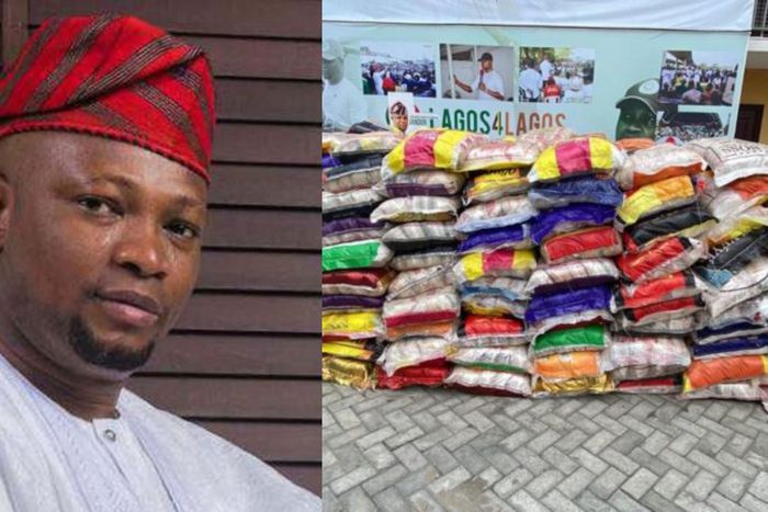 Ex-Lagos PDP governorship candidate donates 6,000 bags of rice to APC