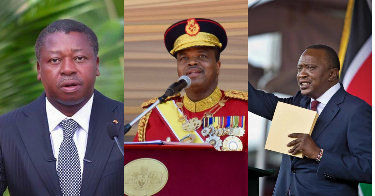 9 African leaders who took over power from their fathers