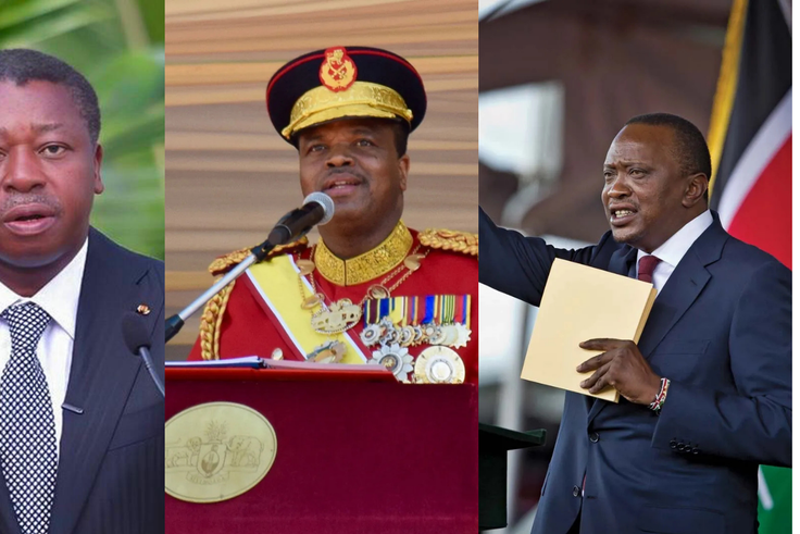 9 African leaders who took over power from their fathers