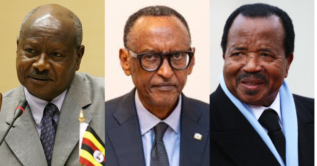 Meet the longest-reigning African leaders: the men who have held power for decades