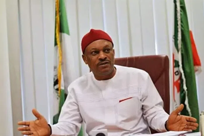 The National Secretary of the Peoples Democratic Party (PDP), Senator Samuel Anyanwu.