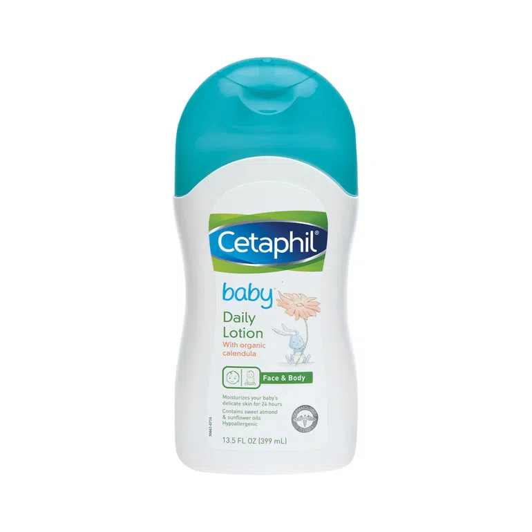 Cetaphil Baby Daily Lotion with Organic Calendula for adults with sensitive skin
