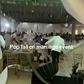 Video: Panic as POP ceiling collapses during wedding reception in Warri