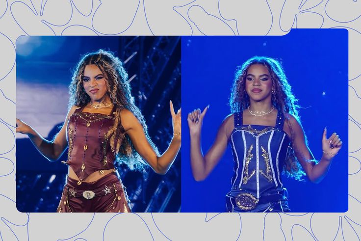 Blue Ivy Wears Custom Looks by Nigerian Designer, Ugo Mozie, on Cowboy Carter Tour