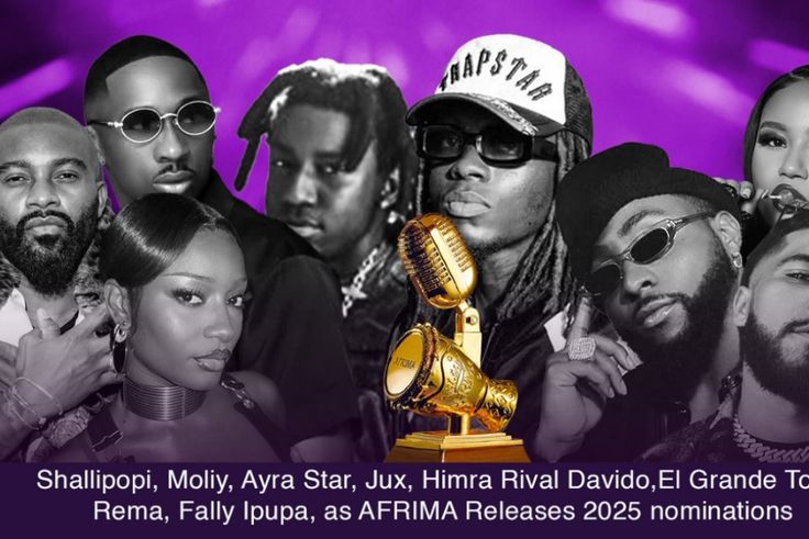 Davido, Wizkid, Burna Boy, Rema, Ayra Star get nominations for AFRIMA 2025