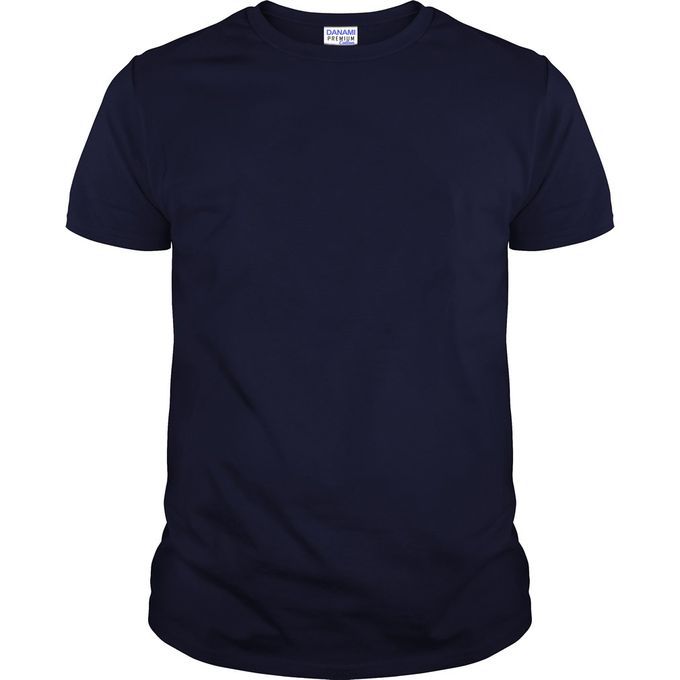 Danami Plain Navy Blue T-Shirt