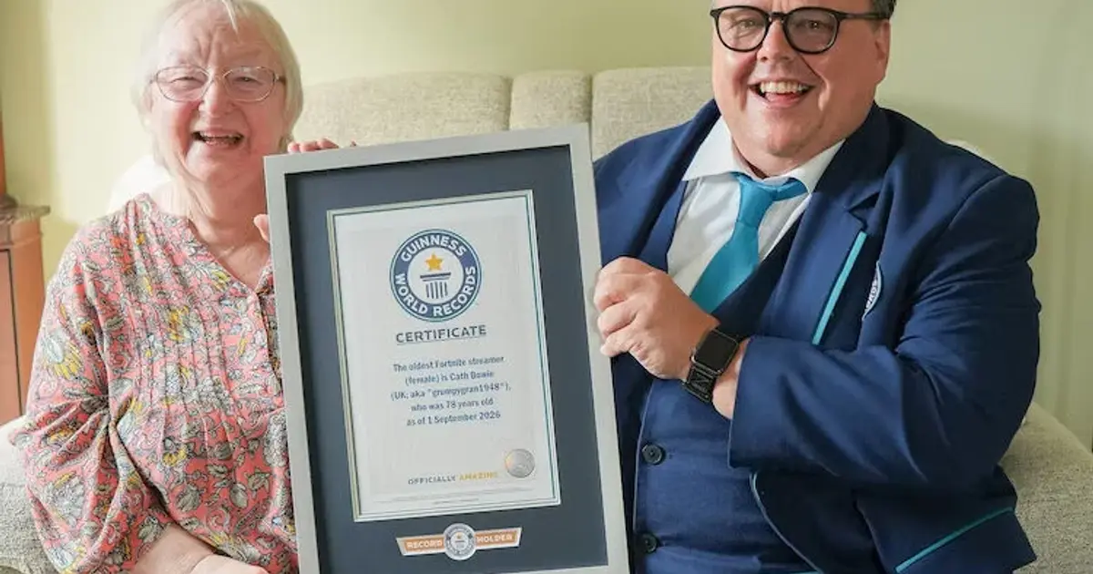 Cath Bowie: Oldest Female Fortnite Streamer Record Holder | Pulse Nigeria