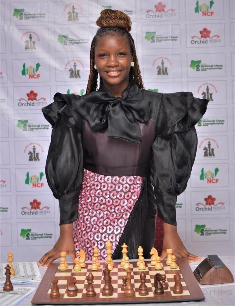 Nigerian player WFM Deborah Ebimobo-ere Quickpen