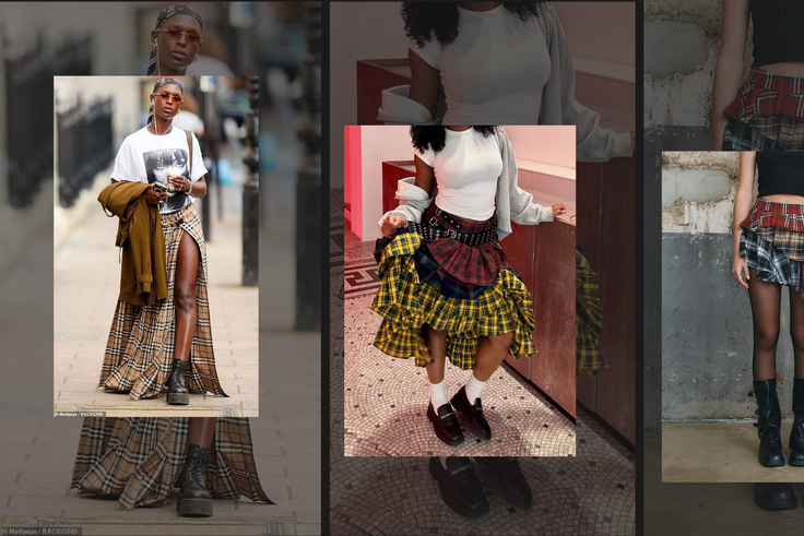 Plaid Skirts Are Back. Here Are 7 Easy Ways To Style Them and Look Cool