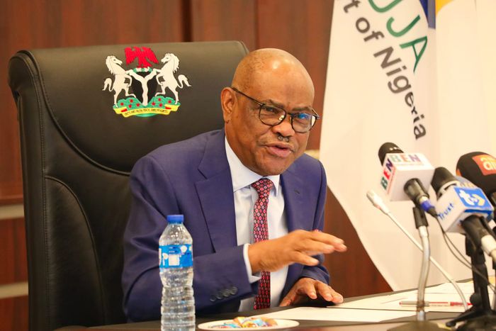 Minister of the Federal Capital Territory (FCT) Nyesom Wike