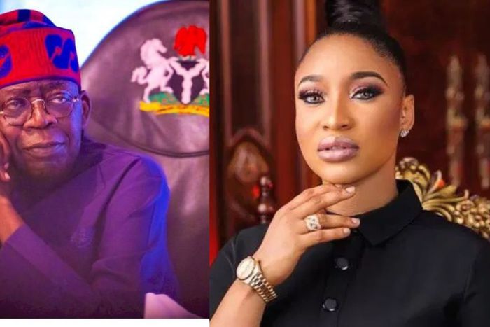 May your vision for Nigeria be blessed with success - Tonto Dikeh prays for Tinubu