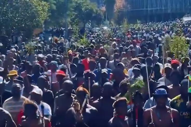 Shocking sight in South Africa as thousands march to demand that foreigners leave the country
