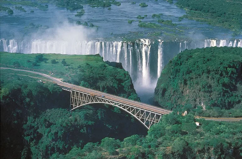 Zambia's new name was inspired by the Zambezi River.