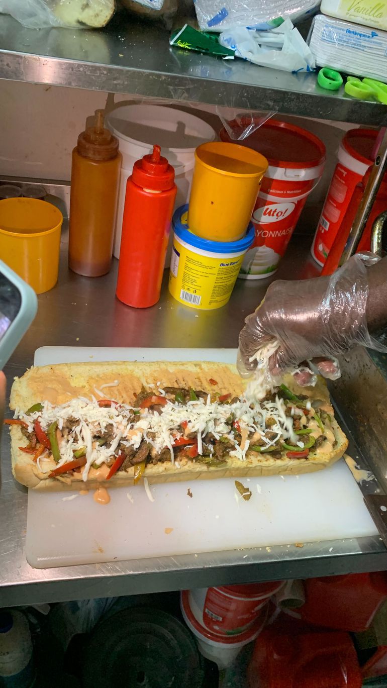 Footlong Philly Cheesesteak