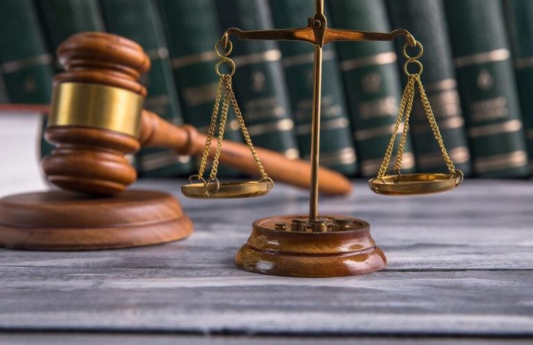 Scales of justice and legal gavel representing Nigerian law and human rights accountability