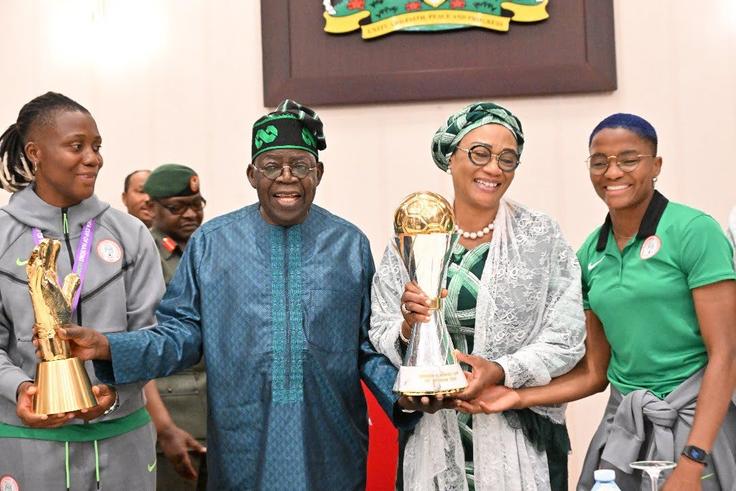 ₦150M: Presidency reacts as Nigerians condemn Tinubu’s ‘lavish gift’ to Super Falcons