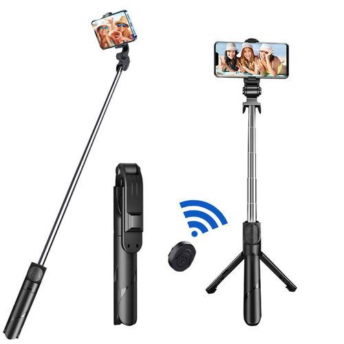 adjustable-phone-tripod-with-bluetooth-remote
