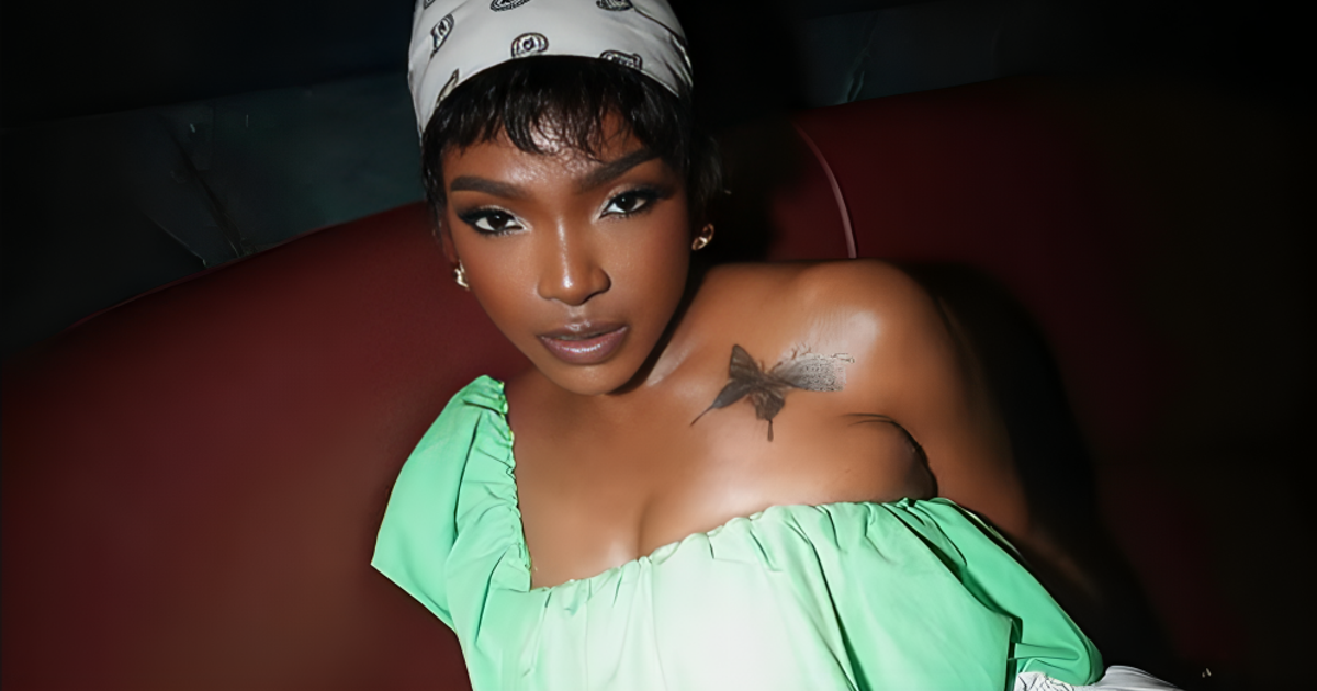 Annie Idibia Covers 'Idibia' Tattoo with Butterfly After 2Baba Split