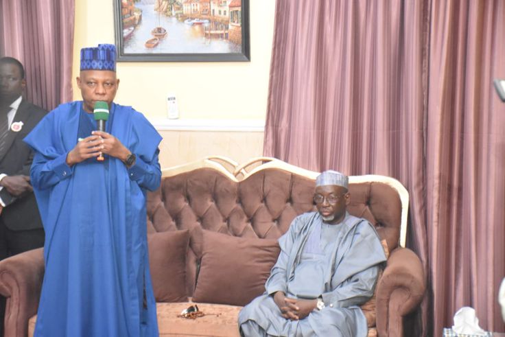 Death is an inevitable destiny - Shettima condoles Jigawa Gov over mother, son's demise