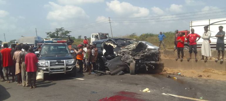 Anthony Joshua Ogun state accident