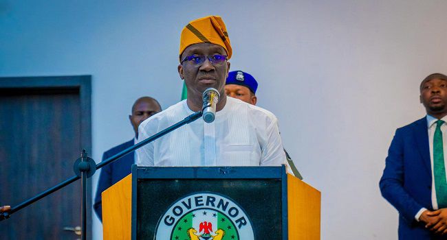 Governor Monday Okpebholo of Edo State