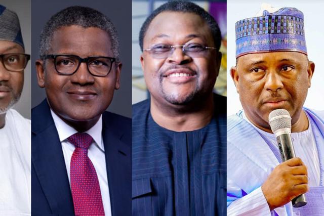 Dangote, Otedola, Adenuga, Rabiu retain spots in Forbes' 2025 African billionaires list