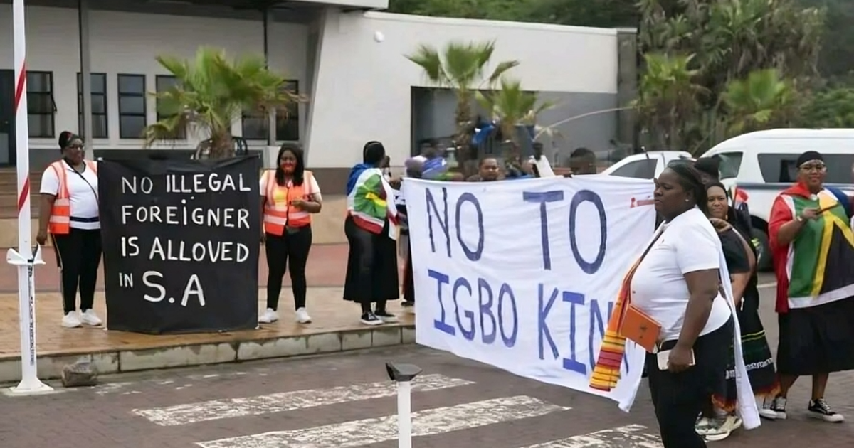Nigeria's High Commission in South Africa issues safety guidelines following attacks over ‘Igbo king’ installation