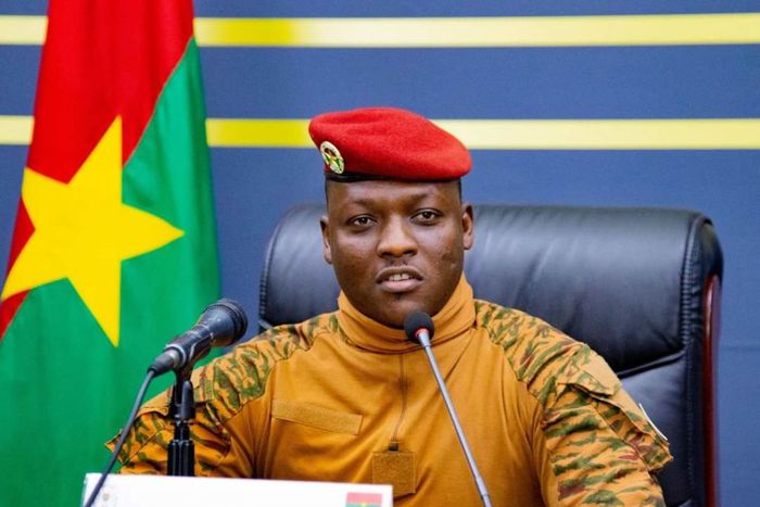 Burkina Faso's military leader, Captain Ibrahim Traoré