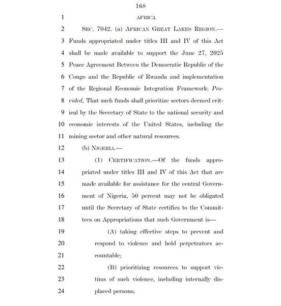 Proposed bill for the fiscal year ending September 30, 2027