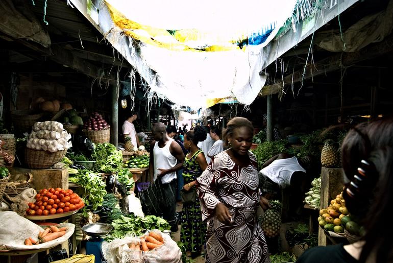 A market in Lagos