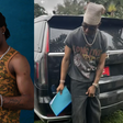 Afrobeats star FOLA turns heads as he arrives for Unilag project defence in Escalade