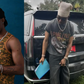 Afrobeats star FOLA turns heads as he arrives for Unilag project defence in Escalade