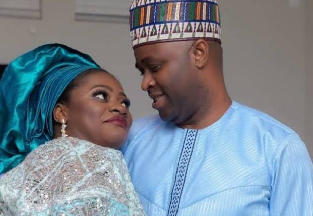Femi Adebayo and Omotayo Sanusi when they were still together