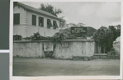 Methodist Girls High School in Lagos in 1950, photographed by missionaries Eldred Echols and Boyd Reese.
