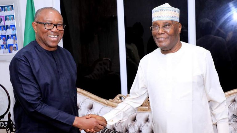 Peter Obi and Atiku. [Facebook]