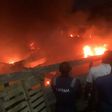 Traders count losses as fire destroys goods worth millions at Lagos spare parts market