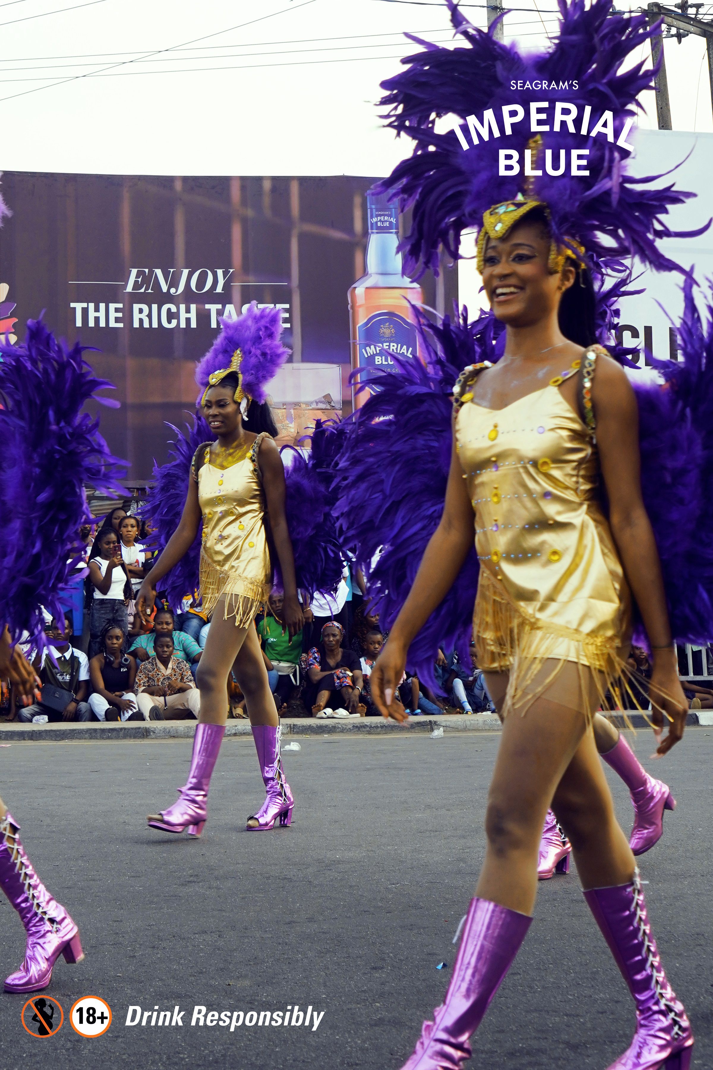 Imperial Blue brings vibrant celebrations to Calabar Carnival 2024