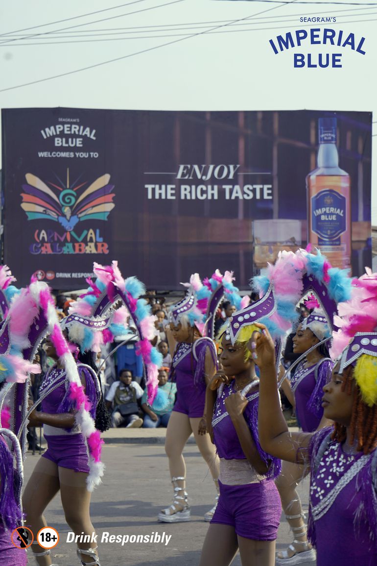 Imperial Blue brings vibrant celebrations to Calabar Carnival 2024