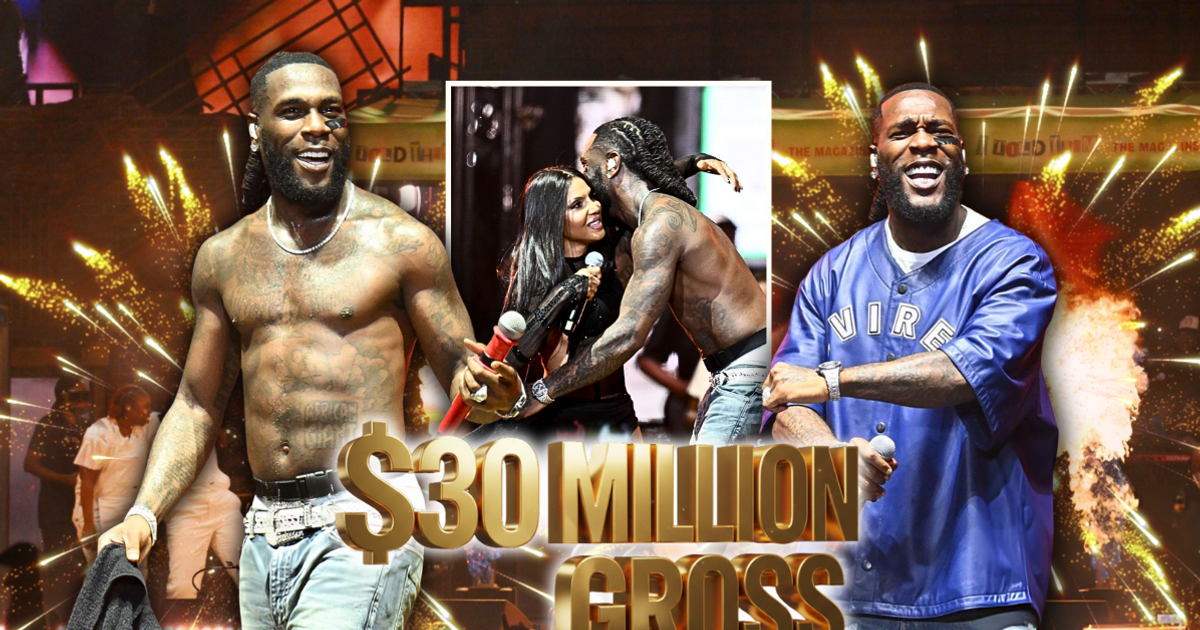 Burna Boy Makes History: $30.5M 'I Told Them' Tour is Africa's Highest-Grossing
