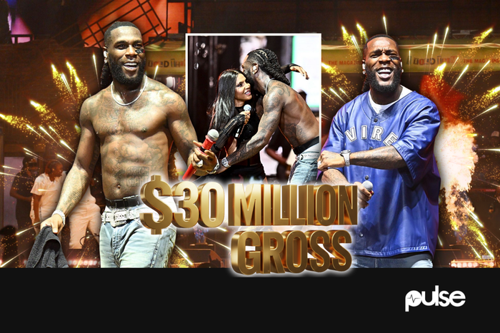 Burna Boy Shatters Records as the Highest-Grossing African Touring Artist of All Time