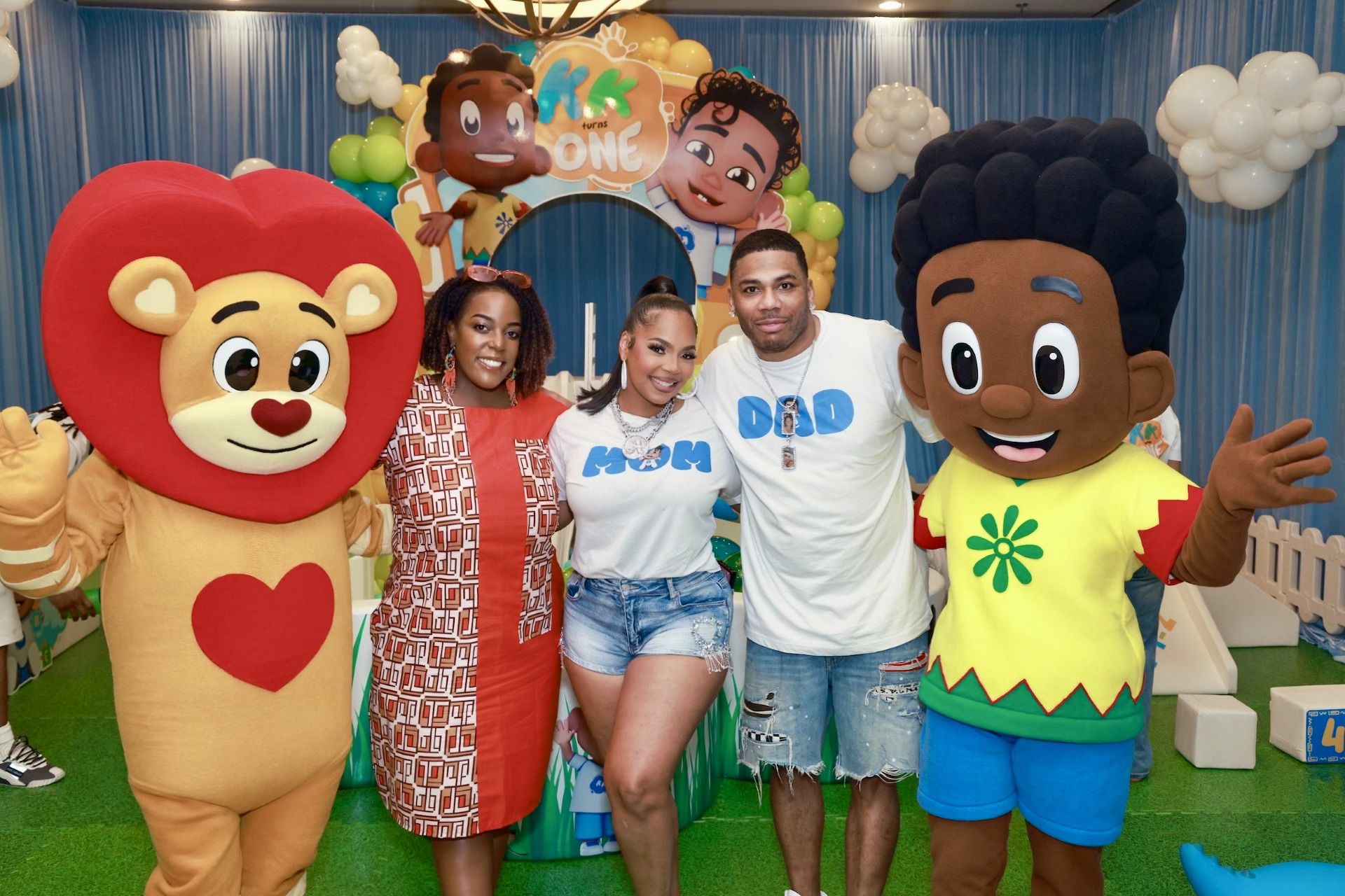 Kunda & Friends Brings African Magic to Ashanti and Nelly’s KK’s Star-Studded Birthday Party!