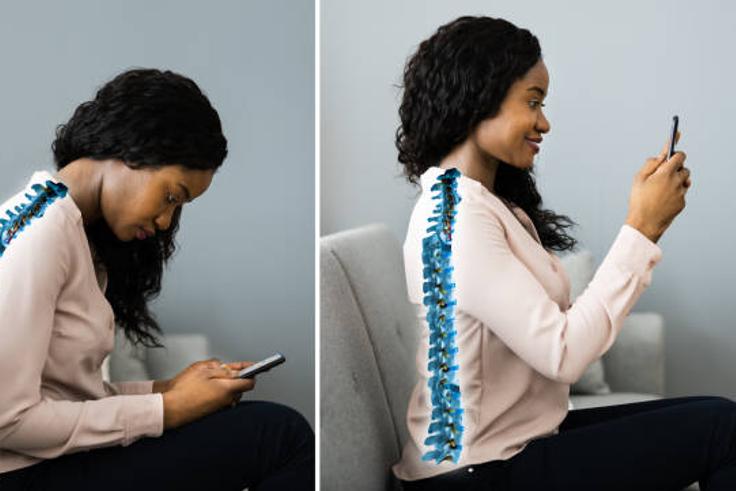This is what your phone is doing to your posture, and it’s not cute