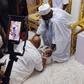 Moment Governor Adeleke prostrates before Ooni, presents Certificate of Return after Osun election victory