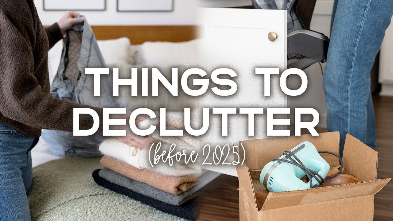 How to declutter your life before 2025