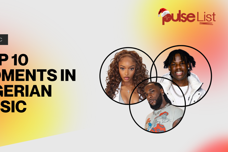 Pulse List: Top 10 Moments in Nigerian Music of 2024