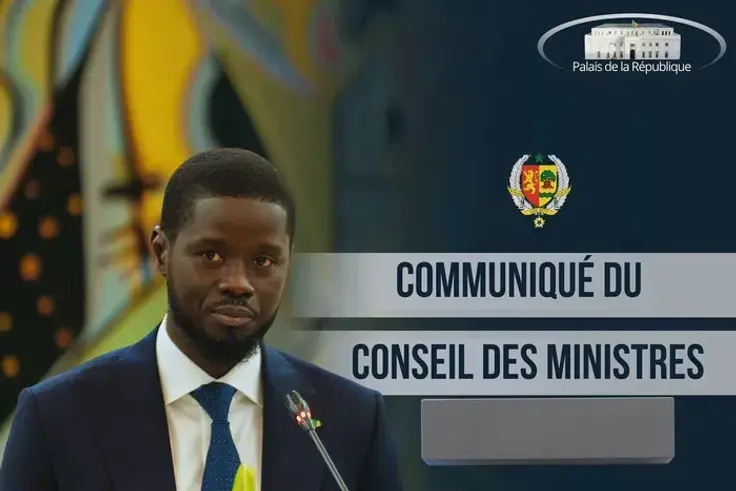 Communiqué Conseil des Ministres du mercredi 01 avril 2026